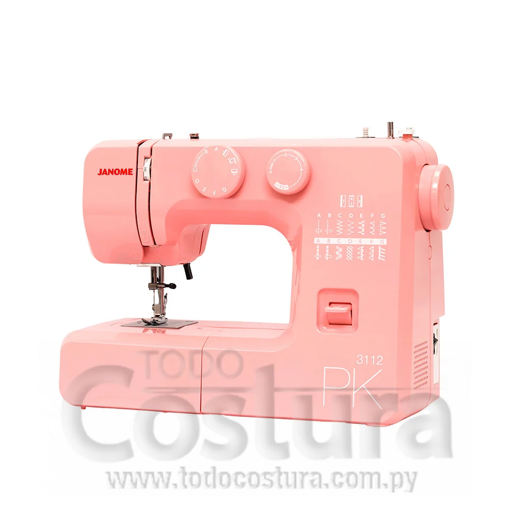 MAQUINA DE COSER FAMILIAR JANOME 3112PK